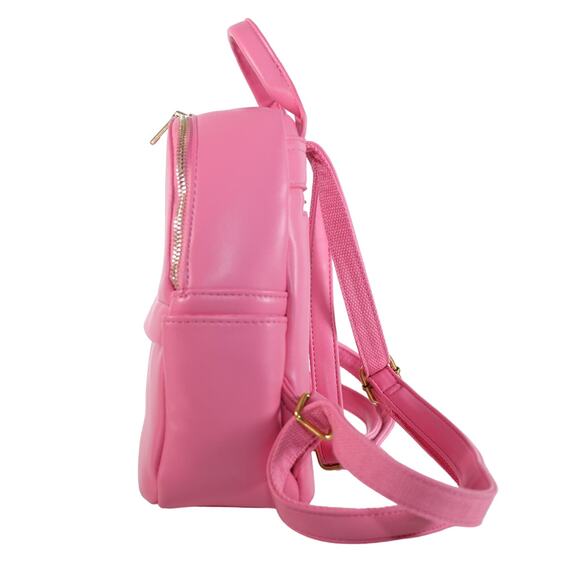 Melie Bianco Louise Recycled Vegan Leather Backpack - Pink - NWT - Picture 5 of 10
